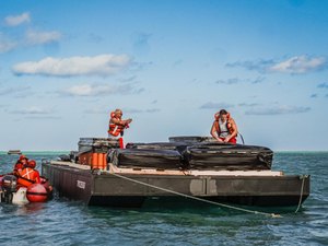 Corpo de Bombeiros e Capitania dos Portos fiscalizam fogos de artifício do revéillon de Maceió