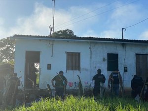 [Vídeo] Quadrilha se escondia na zona rural de Igreja Nova e era monitorada há 6 meses