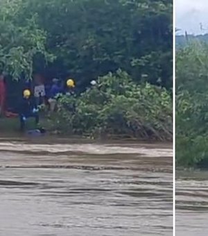 Corpo de jovem é encontrado no rio Mundaú três dias após seu desaparecimento