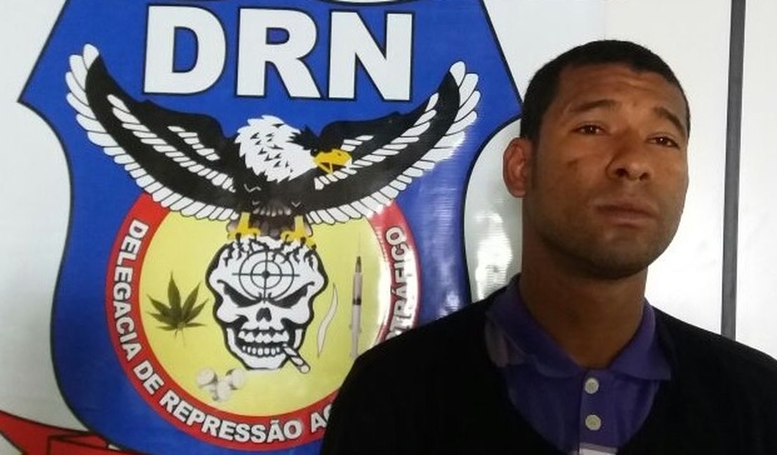 PC prende jovem que integrava quadrilha que trazia drogas de São Paulo para AL