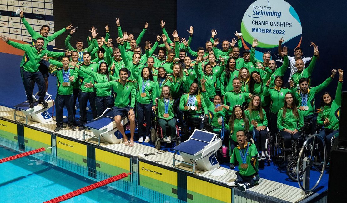 Brasil faz campanha histórica no Mundial de natação paralímpica