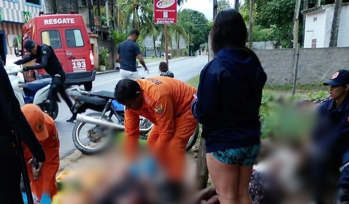Acidente de trânsito deixa dois homens feridos na AL-101 Norte em Japaratinga