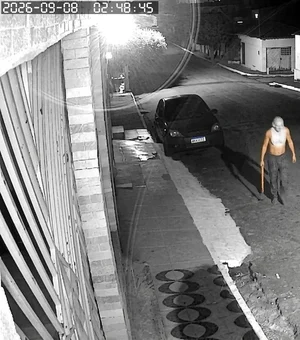 Câmeras flagram suspeito por estupro seguido de morte de homem em Igaci
