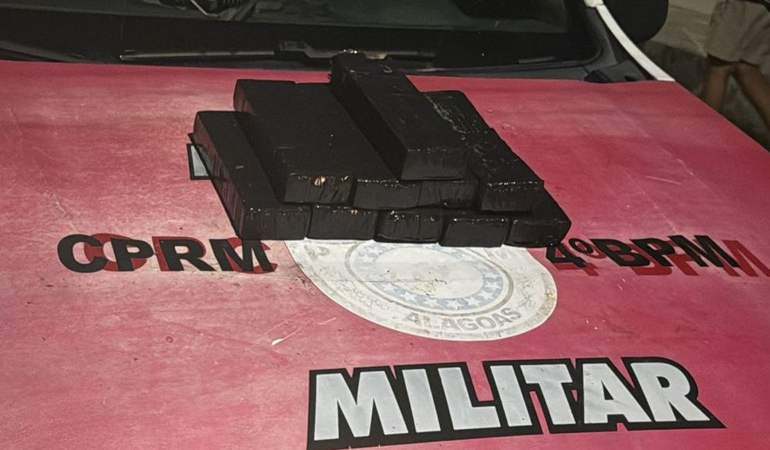 PM apreende mais de seis quilos de drogas na Chã de Bebedouro