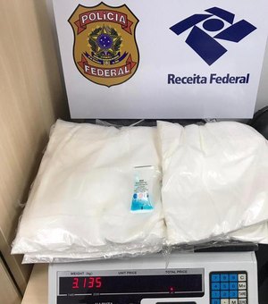 Polícia Federal prende homem transportando cocaína em seu próprio corpo no Aeroporto de Foz do Iguaçu