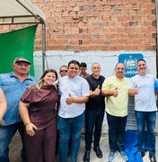 Junqueiro recebe o governador Paulo Dantas para inauguração de obras no município