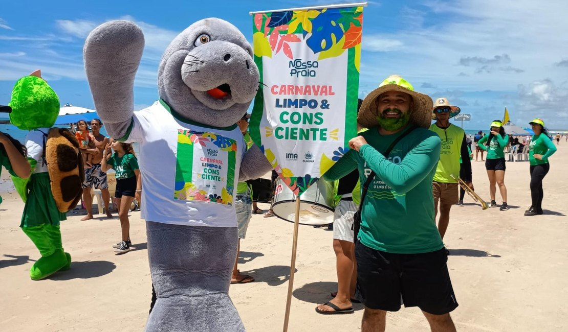 Carnaval Limpo e Consciente do IMA/AL terá ações durante o final de semana