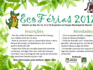 Prefeitura de Maceió abre inscrições para colônia de férias; confira programação completa!