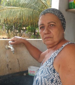 Moradores relatam falta de água há dois meses em comunidade de Palmeira dos Índios