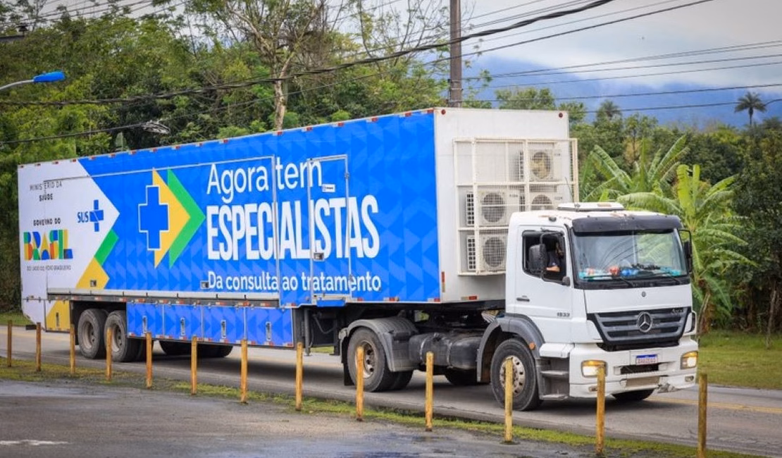 Penedo receberá a carreta do Programa Agora Tem Especialistas do Ministério da Saúde