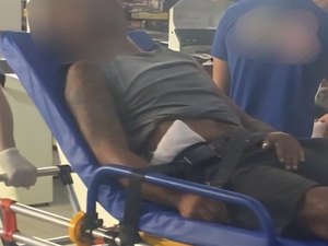 Preso suspeito de esfaquear homem que pediu socorro em supermercado de Arapiraca