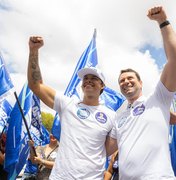 Ato inicial de campanha em Maceió: Daniel Barbosa chegou com peso na capital