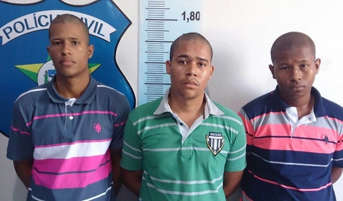 Presos três irmãos acusados de receptação  em Boca da Mata