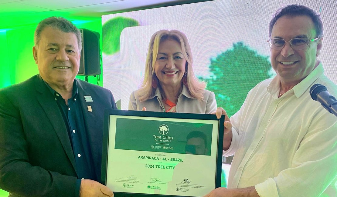 Arapiraca é destaque no 1° Simpósio das Cidades Brasileiras Árvores do Mundo em João Pessoa