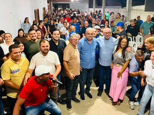 Alfredo Gaspar amplia base política e recebe apoio em Chã Preta ao Senado