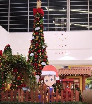 Papai Noel vai chegar de rapel em shopping de Arapiraca