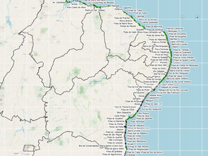Três praias em Alagoas são consideradas limpas após retirada de óleo