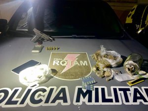 Em ações conjuntas, Polícia Militar apreende 40 armas de fogo e 60kg de drogas durante a semana em Alagoas