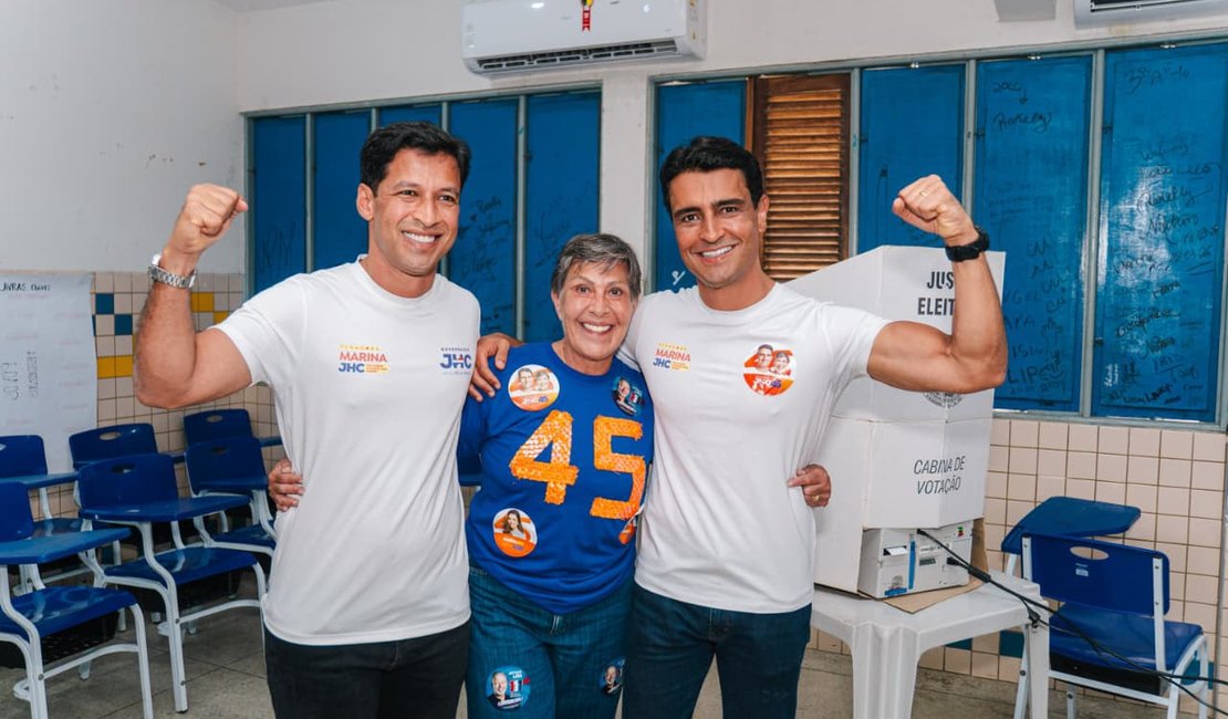 Em Arapiraca, JHC acompanha Célia Rocha na votação e diz que sua  prioridade será a saúde: “Alagoas é uma só”