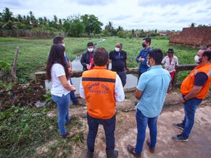 Ações emergenciais em locais atingidos pelas fortes chuvas são intensificadas em Arapiraca