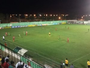 Coruripe estreia com derrota para o Sergipe no Gerson Amaral