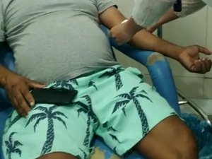 [Vídeo] Após agressão, empresário precisa ser hospitalizado com pressão alta