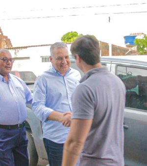 Prefeito Bueno Higino recebe secretário de Estado de Segurança Pública Alfredo Gaspar