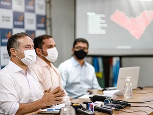 Renan Filho fala sobre diminuição de mortes e revisão do Decreto Emergencial