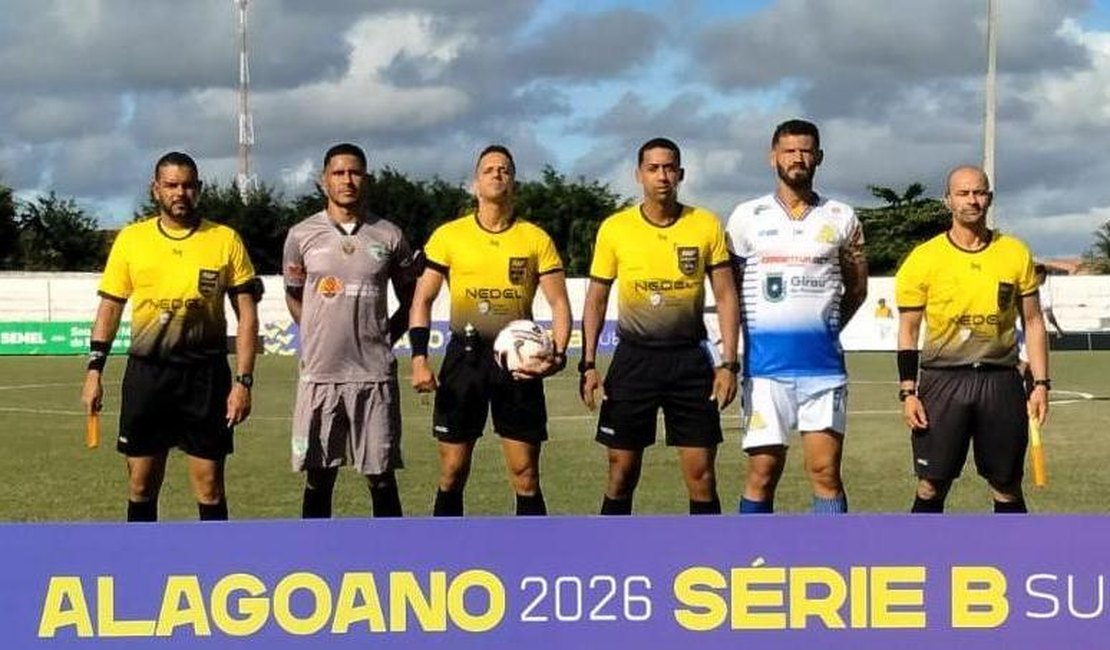 Jovens árbitros se destacam e elevam nível da arbitragem em Alagoas; Comissão aposta em novos talentos e colhe bons resultados