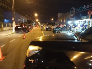 Lei Seca flagra oito condutores inabilitados durante operação Maceió