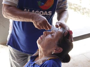 Comunidade do Vale do Reginaldo recebe ações de cidadania da Seprev
