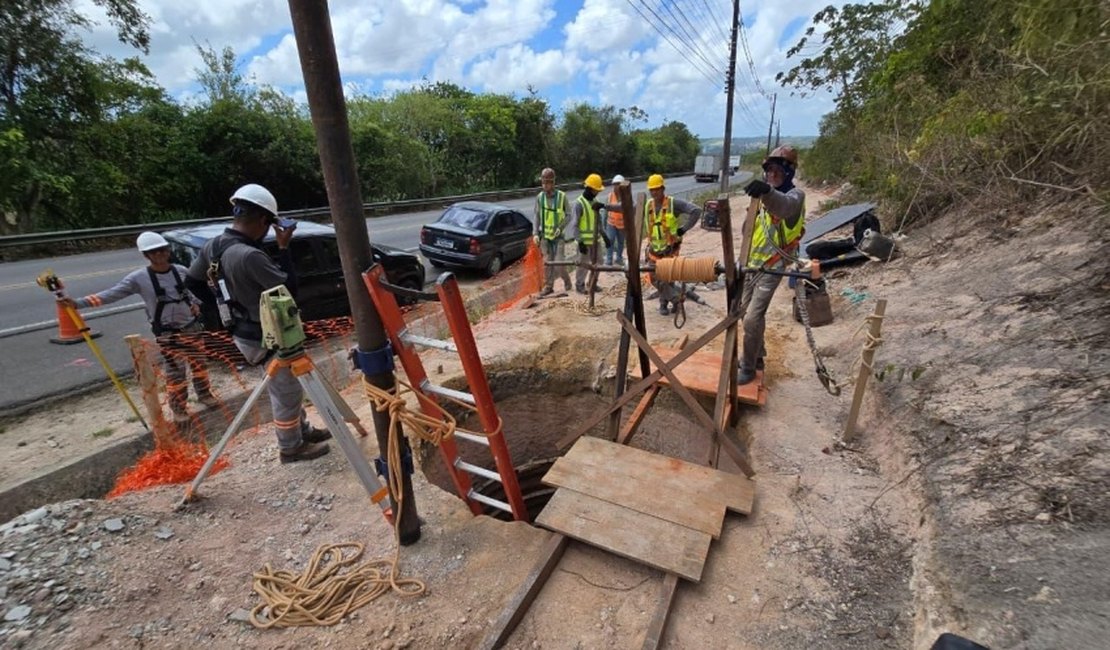 Seminfra realiza obra de drenagem na região da Ladeira do Catolé