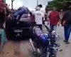 Motociclista se fere após bater em carro estacionado em Mata Grande