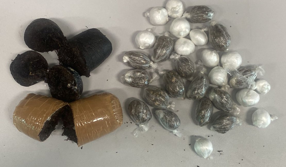 Mulher é presa ao tentar entrar em presídio com maconha escondida no ânus