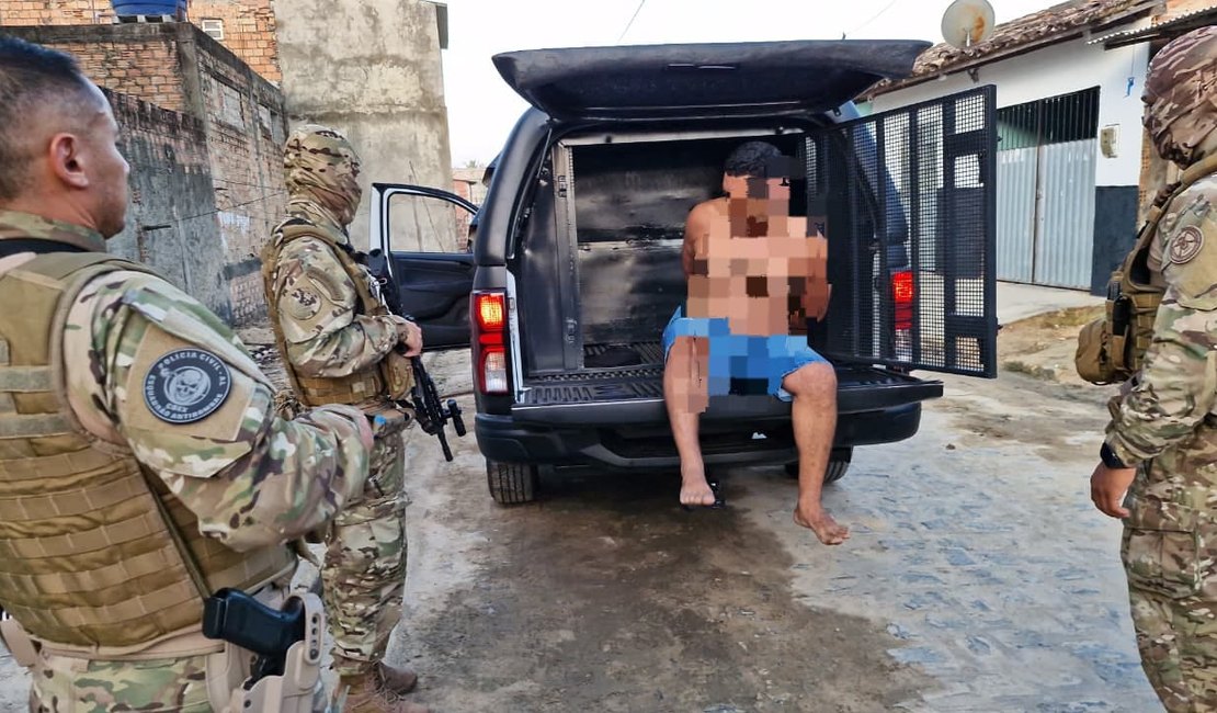 Preso suspeito de envolvimento no triplo homicídio em festa de réveillon no Pilar