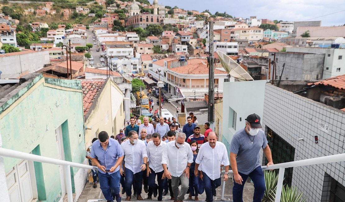 Governo de AL investe R$ 14,6 milhões em obras de infraestrutura viária e urbana em Mata Grande