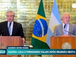 Lula diz que Banco dos Brics estuda enviar ajuda econômica à Argentina