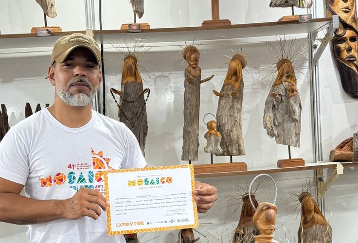 Entre raízes e talento: Gil Ismael transforma madeira em arte e fortalece a cultura artesanal nordestina