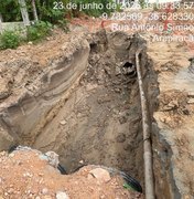 Prefeitura descarta ligação entre obras e falta de água na Canafístula, em Arapiraca