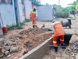 Mais de 15 bairros receberam ações para manter rede de drenagem em funcionamento