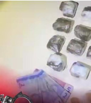 Homem é preso por agredir esposa e tráfico de drogas em Matriz de Camaragibe