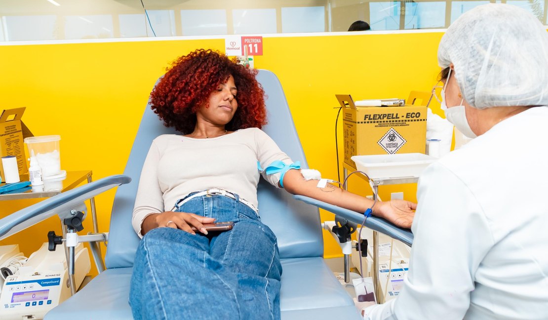 Barra de Santo Antônio recebe Hemoal para coleta externa de sangue neste sábado (9)