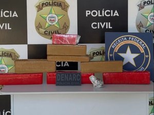 Homem é preso com quase 10 kg de maconha durante operação em Alagoas