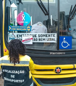 SMTT lacra 35 ônibus por irregularidades em Maceió
