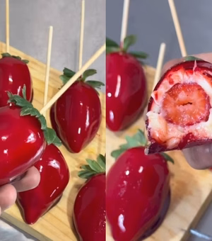 Morango do amor: chef ensina receita que está bombando nas redes