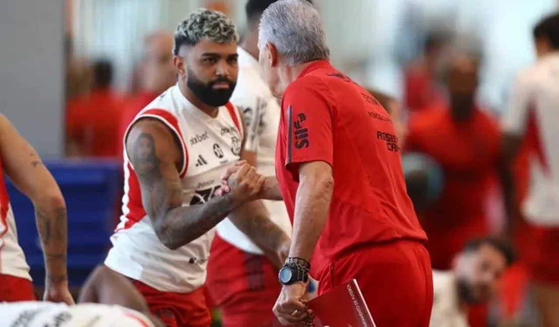 'Me corroendo': Gabigol desabafa e revela como era cotidiano com Tite no Flamengo