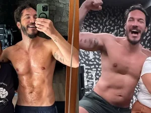 Eliezer celebra transformação dele e da mãe e compara antes e depois