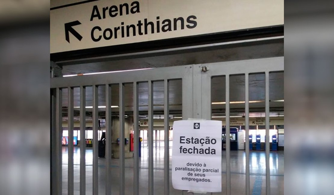 Greve Geral: Metrô funciona parcialmente em São Paulo