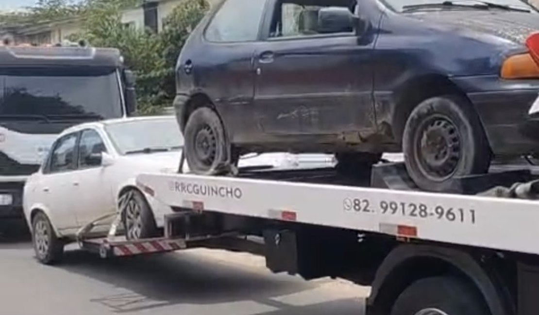 BPTran recolhe mais de 30 veículos durante ação de fiscalização no bairro de Bebedouro