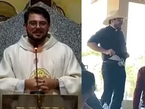 Padre leiloa cueca por R$ 3 mil em evento religioso